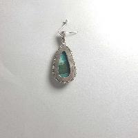 Old Tibetan Turquoise Silver Pendant