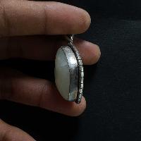 Moonstone Silver Pendant