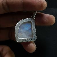 Moonstone Silver Pendant