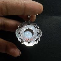 Moonstone Silver Pendant