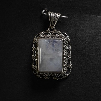 Moonstone Silver Pendant