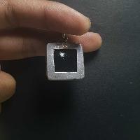 Onyx Silver Pendant