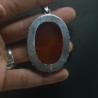 Onyx Silver Pendant