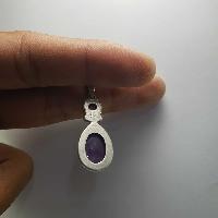 Amethyst Silver Pendant