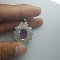 Amethyst Silver Pendant