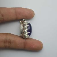 Amethyst Silver Pendant