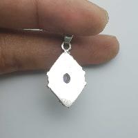 Amethyst Silver Pendant