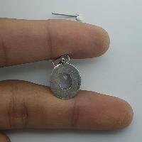 Amethyst Silver Pendant