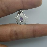 Amethyst Silver Pendant