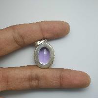 Amethyst Silver Pendant