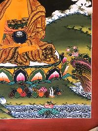 Tibetan Thangka Of Shakyamuni Buddha