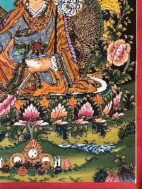 Tibetan Thangka Of Padmasambhava