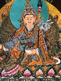 Tibetan Thangka Of Padmasambhava