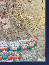 Tibetan Thangka Of Padmasambhava