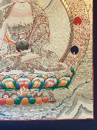 Tibetan Thangka Of Shakyamuni Buddha