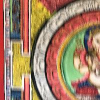 [newari] Buddhist Thangka Of Ganesh Mandala