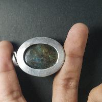 Labradorite Silver Pendant