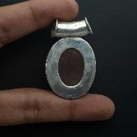 Rose Quartz Silver Pendant