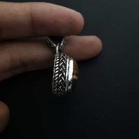 Tiger Eye Silver Pendant