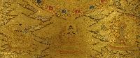 [old Stock] Thangka Of Aparimita Mandala In [full Real Gold]