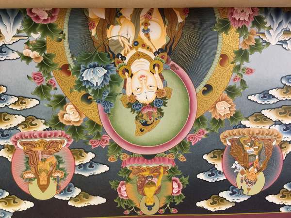 [hq] Tibetan Thangka Of White Tara (high End Products), [24k Real Gold]