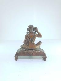 [old Stock], Tibetan Statue Of Milarepa, [chocolate Oxidized], Last Piece