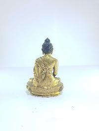 [old Stock], Tibetan Statue Of Shakyamuni Buddha, [full Fire Gold Plated], Last Piece