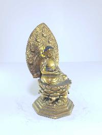 [old Stock], Tibetan Statue Of Amitabha Buddha, [full Fire Gold Plated], Last Piece