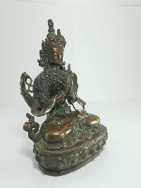 [old Stock] Statue Of Chenrezig [oxidized], [last Piece]