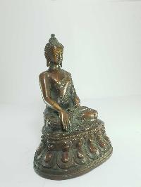 [old Stock] Statue Of Shakyamuni Buddha [oxidized], [last Piece]