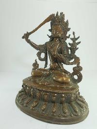 [old Stock] Statue Of Manjushri [oxidized], [last Piece]