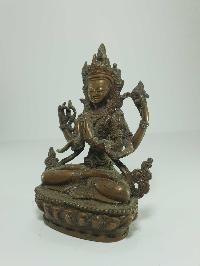 [old Stock] Statue Of Chenrezig [oxidized], [last Piece]