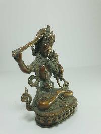 [old Stock] Statue Of Manjushri [oxidized], [last Piece]