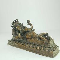 [old Stock] Statue Of Sleeping Ganesh [oxidized], [last Piece]