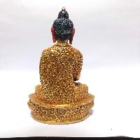 [monastery Quality] Statue Of Amitabha Buddha, [full Gold Plated], [painted Face]