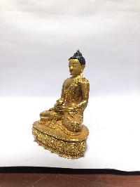 [monastery Quality] Statue Of Amitabha Buddha, [full Gold Plated], [painted Face]