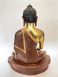 Handmade Nepali Statue Of Buddha, [full Gold Plated]