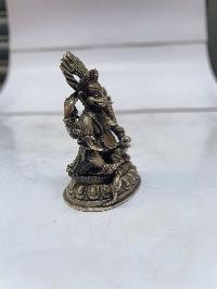 [master Quality], Sterling Silver, [86 Gram] Statue Of Ganesh, [old Stock]