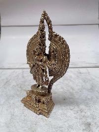 [master Quality], Sterling Silver, [345 Gram] Statue Of Sahasrabhuja Avalokitesvara, [old Stock]