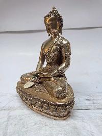 [master Quality], Sterling Silver, [1609 Gram] Statue Of Shakyamuni Buddha, [old Stock]