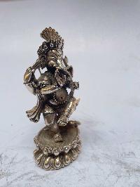 [master Quality], Sterling Silver, [355 Gram] Statue Of Ganesh, [old Stock]