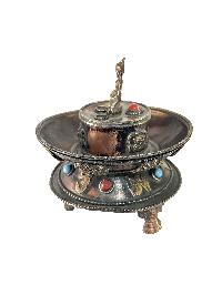 Hand Beaten Metal Incense Burner