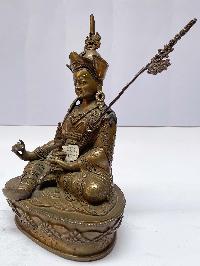 Buddhist Statue Of Padmasambhava, [chocolate Oxidized]