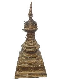 Buddhist Statue Of Stupa, [antique]
