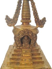 Buddhist Statue Of Stupa, [custom Finishing] 4 Of 8