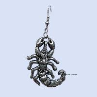 Metal Earring [scorpion Design]