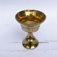 Copper Butter Lamp, Buddhist Ritual Items, [glossy]