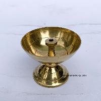 Copper Butter Lamp, Buddhist Ritual Items, [glossy]