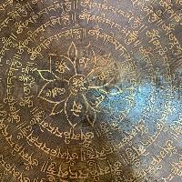 Handmade [gong], Bronze Chau Gong, Tam-tam Gong, Symphonic Gong With [mantra] Etching