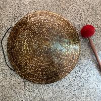 Handmade [gong], Bronze Chau Gong, Tam-tam Gong, Symphonic Gong With [mantra] Etching